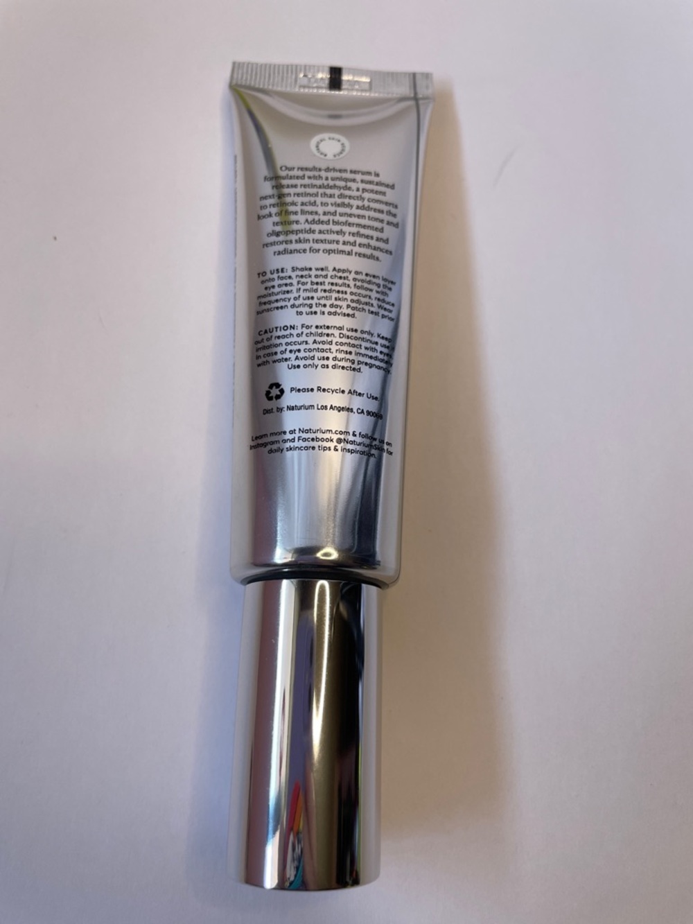 NIB NATURIUM Retinaldehyde Cream Serum 0.05%. - Picture 3 of 8